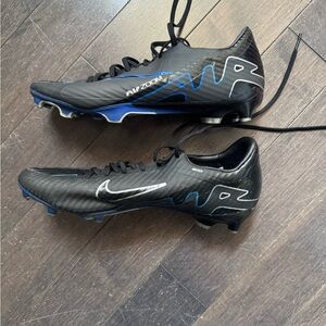 Nike Air Zoom Black and Blue Men's Athletic Shoes